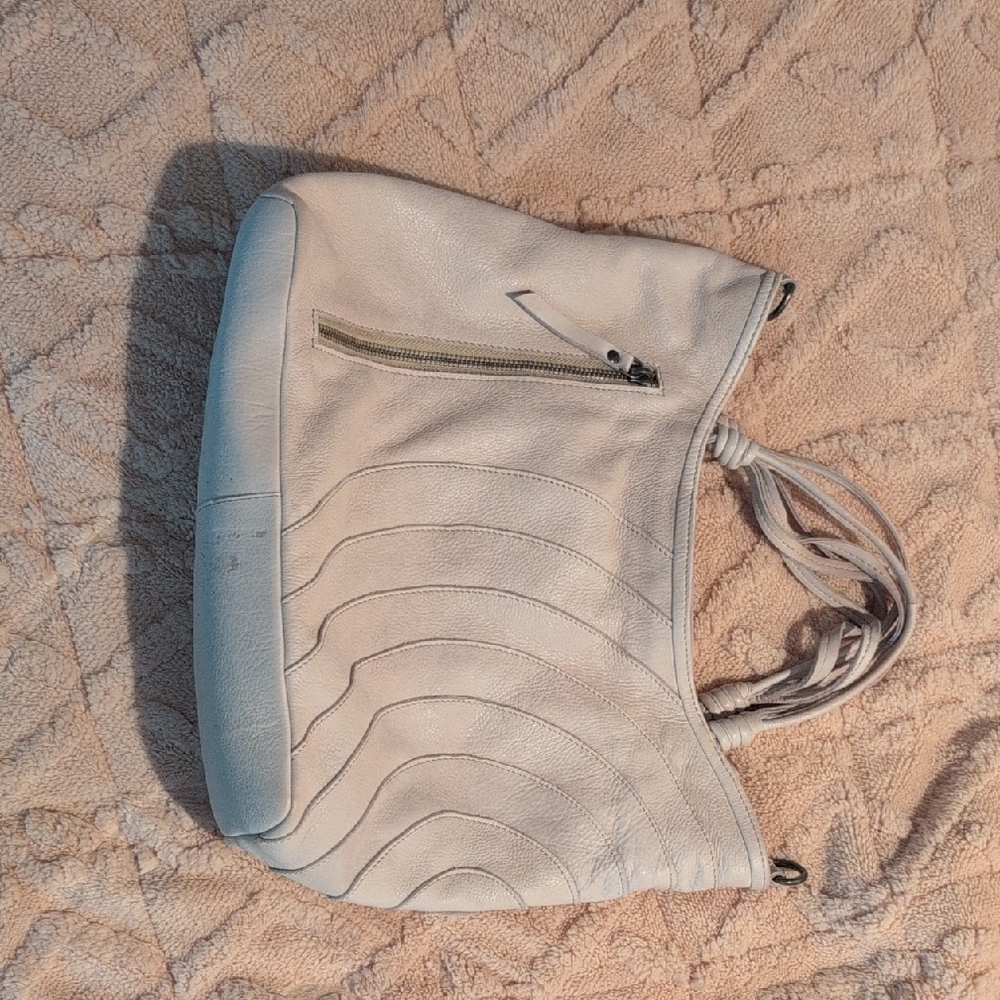 Latico Leather Joplin Shoulder Bag in Oat